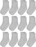 RATIVE Non Skid Anti Slip Crew Socks by RATIVE