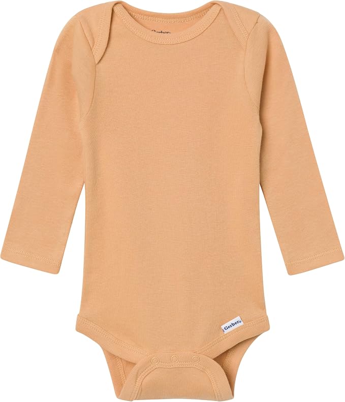 Gerber Baby 6 Pack Long-sleeve Onesies Bodysuit - Image 5