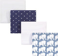 Hudson Baby Unisex Baby Cotton Flannel Receiving Blankets, Boy Elephant by HudsonBaby