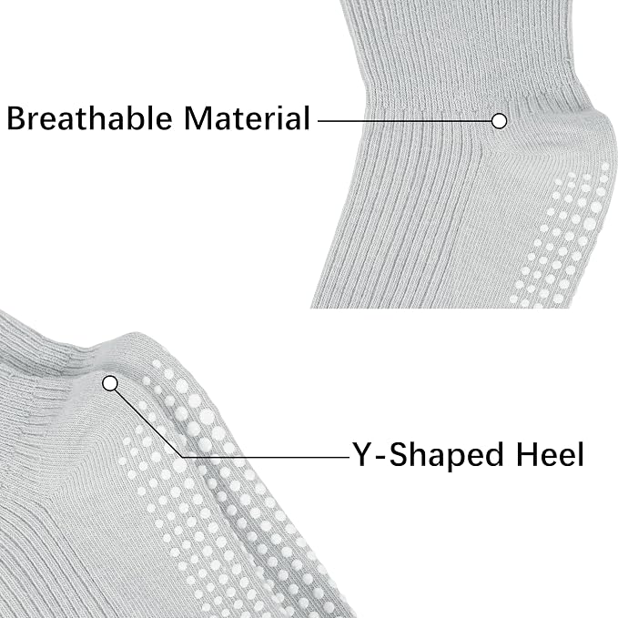 Girls Ruffle Socks Non-Slip Ankle Socks - Image 4