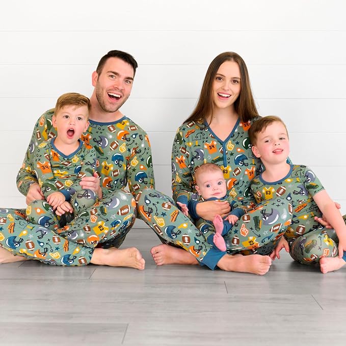 Little Sleepies Pajamas for Baby Boys & Girls, Viscose from Bamboo Baby Pajamas - Image 2