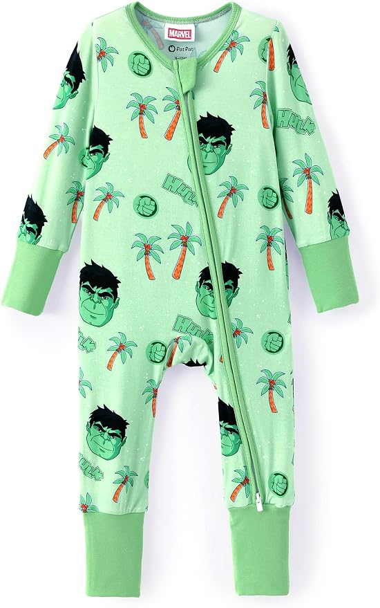 Disney Baby Viscose Made from Bamboo 2-Way Zipper Footie Outfit NB to Inf by Disney