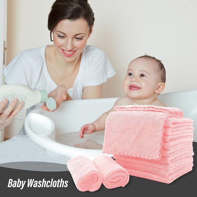 Sunny zzzZZ Ultra Soft 24 Pack Baby Washcloths - Image 5