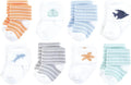 Hudson Baby Baby 8-pack Cotton Rich Newborn and Terry Socks by HudsonBaby