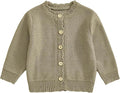 Baby Girl Cardigan Long Sleeve Button Up Sweater Toddler Girl Fall Outfits by Faithtur