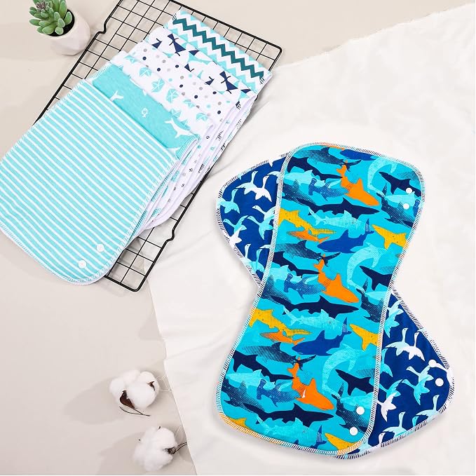 2-in-1 Burp Cloths and Baby Bibs - Image 5