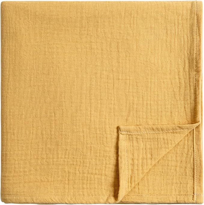Meracorallo Muslin Swaddle Blanket, 100% Cotton Receiving Blanket by Meracorallo