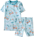 Butterblu Shade Snug-fit 2-Piece Short Sleeve PJs 100% Organic Cotton by Butterblu