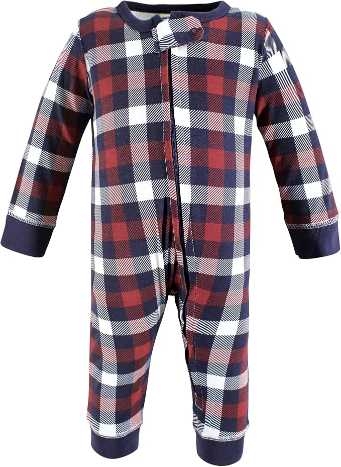 Hudson Baby Unisex Baby Cotton Sleep and Play - Image 4