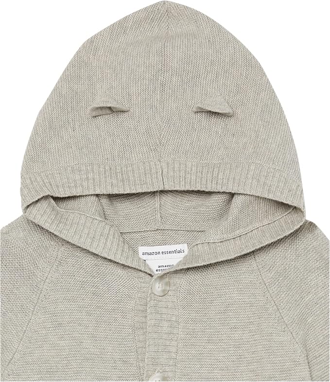 Amazon Essentials Unisex Babies' Long Sleeve Hooded Sweater - Image 3