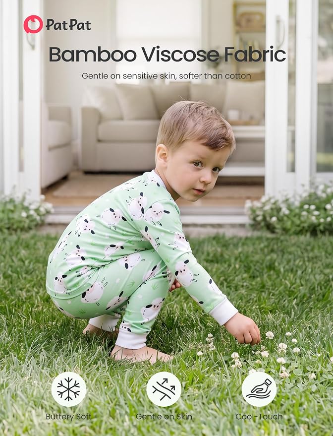 PATPAT Bamboo Viscose Pajama Set - Image 4