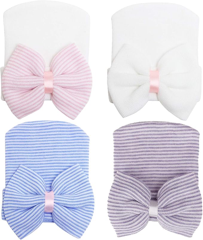 Zando Hospital Newborn Hat Girl by ZANDO