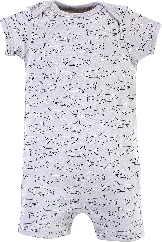 Hudson Baby Unisex Cotton Rompers - Image 4