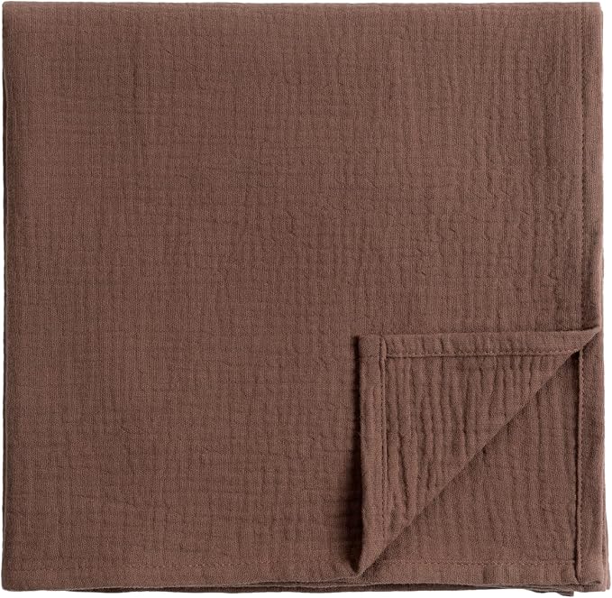 Meracorallo Muslin Swaddle Blanket, 100% Cotton Receiving Blanket by Meracorallo