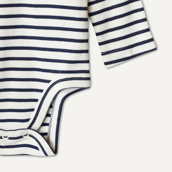 Amazon Essentials Baby Girls' Long-Sleeved Ruffle Bodysuits - Image 3