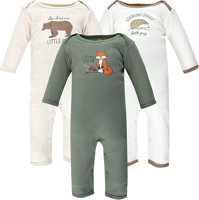 Hudson Baby unisex-child Cotton Coveralls by HudsonBaby