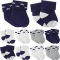 Twistover 10 Pairs Preemie Cotton Turn Cuff Socks by Twistover