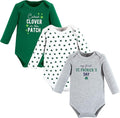 Hudson Baby baby-boys Cotton Long-sleeve Bodysuits 3-pack by HudsonBaby