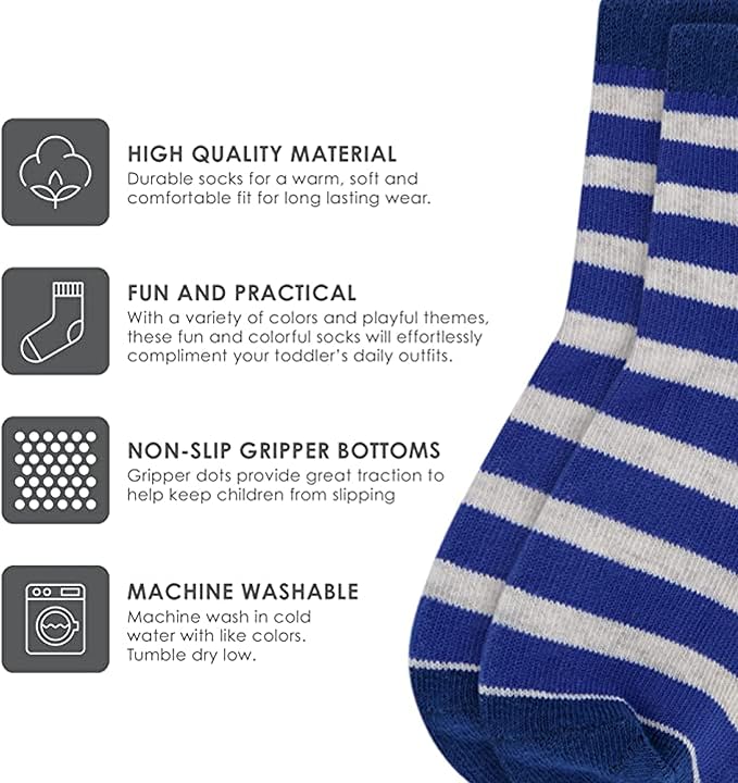 Rising Star Baby Sock, Toddler Sock, Kids Socks Multipacks - Image 3
