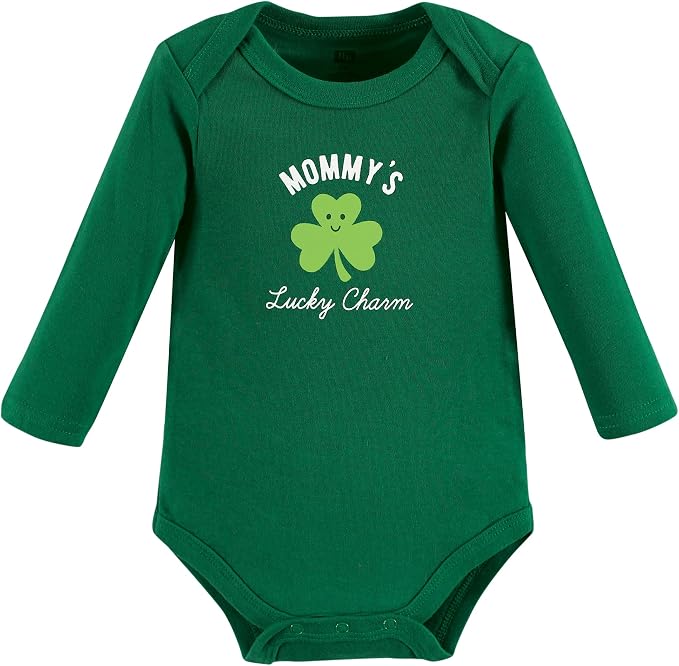 Hudson Baby baby-boys Cotton Long-sleeve Bodysuits 3-pack - Image 5