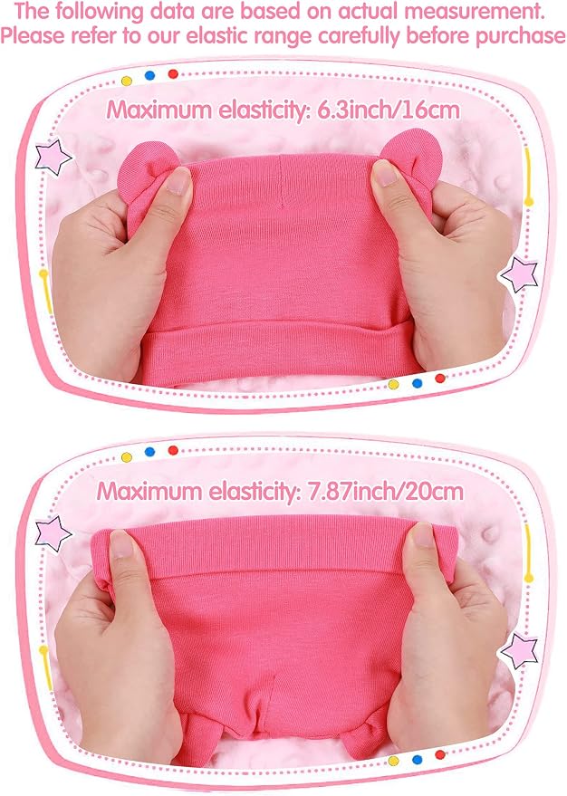 Geyoga 12 Pcs Baby Hat | Newborn Hats Mittens - Image 4