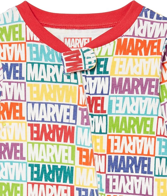 Amazon Essentials Disney | Marvel | Star Wars Unisex Babies' Snug-Fit Cotton - Image 3