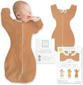 SwaddleDesigns Transitional Swaddle Sack, Arms Up Half-Length Sleeve & Mitten by SwaddleDesigns