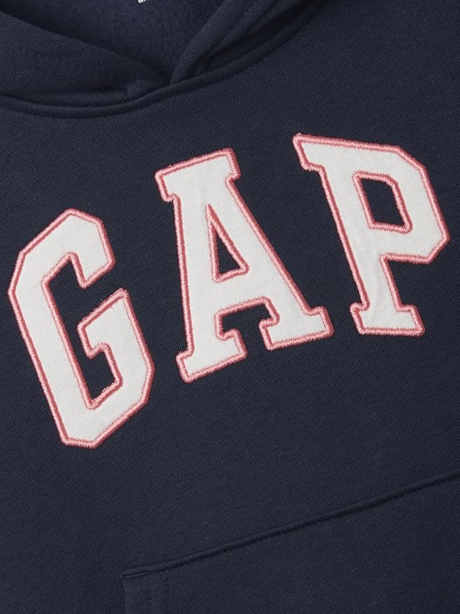 GAP Baby-Girls Playtime Favorites Logo Pullover Hoodie Hooded Sweatshirt - Image 2