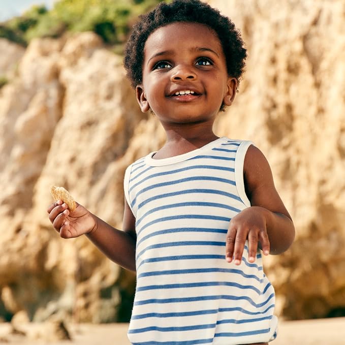 Amazon Essentials x Sofia Grainge Unisex Babies' Cotton Bubble Bodysuit - Image 2