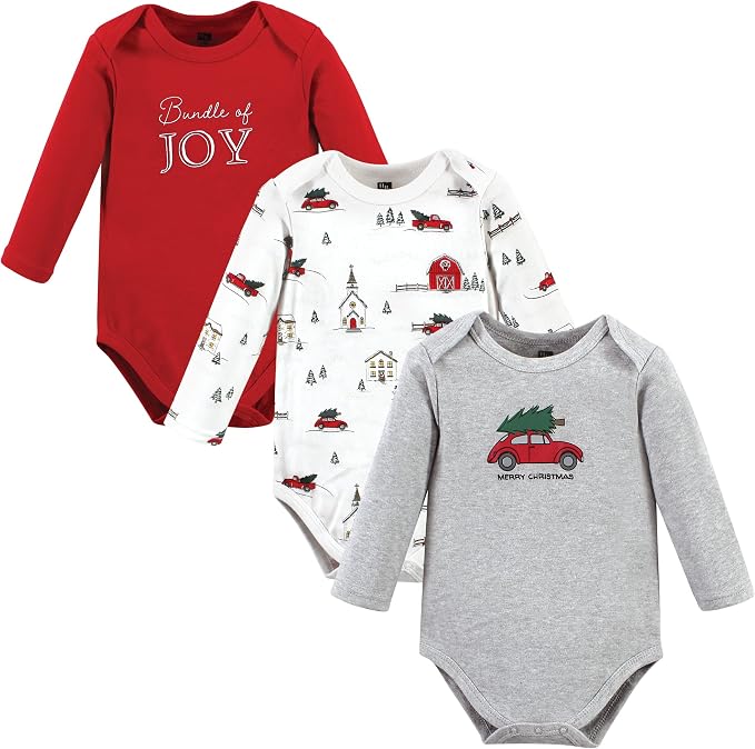 Hudson Baby Unisex Baby Cotton Bodysuits by HudsonBaby
