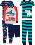 Simple Joys by Carter's Girls 6-piece Snug Fit Cotton Pajama Set by SimpleJoysbyCarters