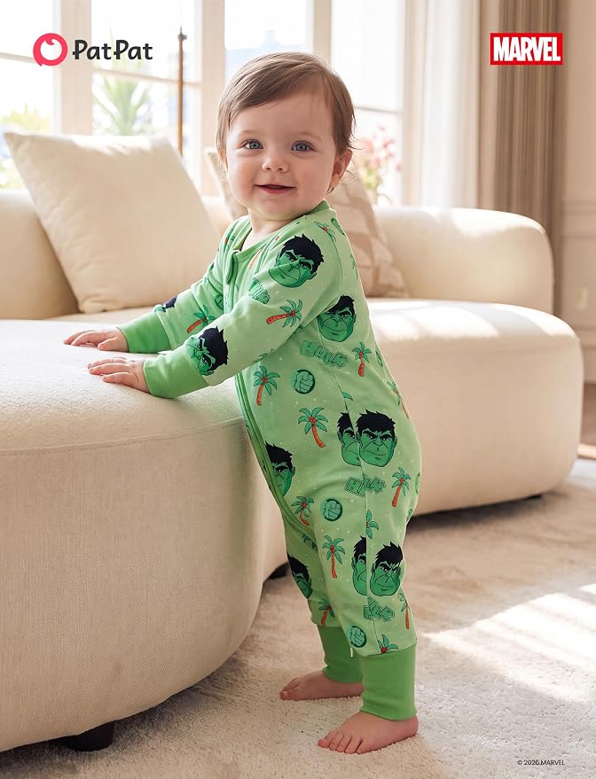 Disney Baby Viscose Made from Bamboo 2-Way Zipper Footie Outfit NB to Inf - Image 2