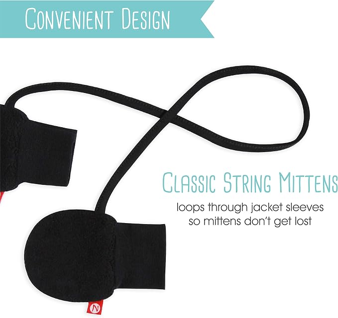 Zutano Baby Fleece Mittens for Infant, Outdoor Baby Winter Gloves | Thumbless - Image 8