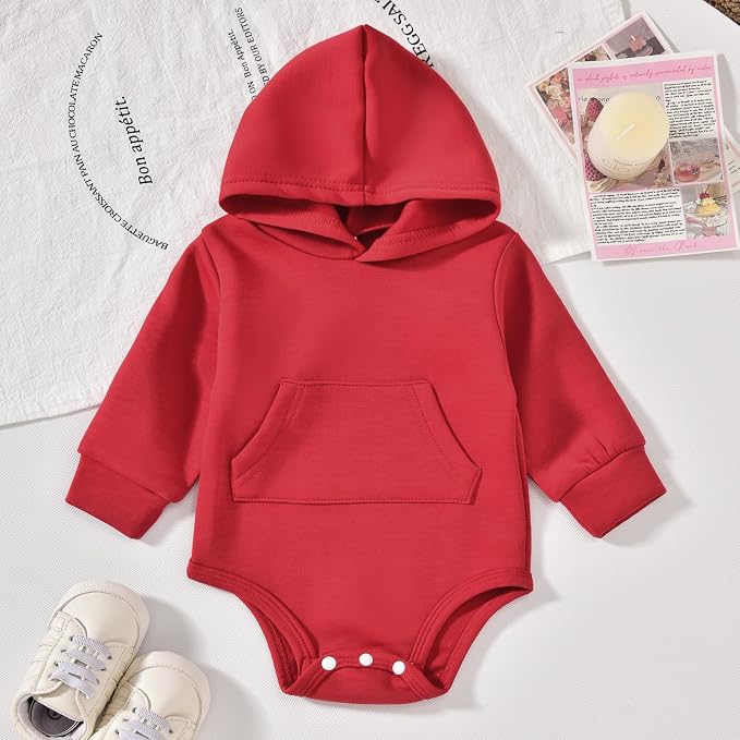 Aalizzwell Infant Baby Winter Hoodie Outfit - Image 2