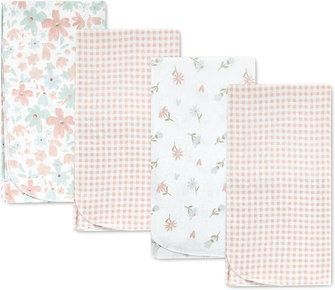 HUGGIES 4-Pack Flannel Receiving Blankets - Image 2