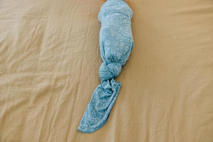 Copper Pearl Swaddle Blankets for Newborns | Soft Stretchy Receiving Blankets - Image 4