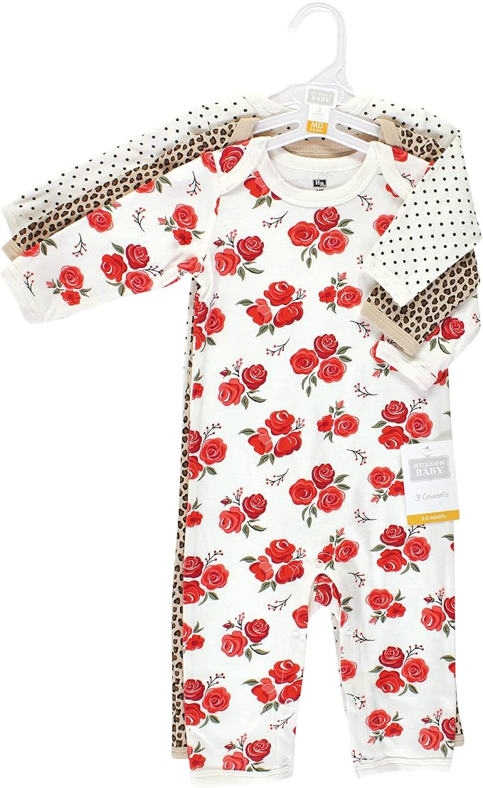 Hudson Baby unisex-child Cotton Coveralls - Image 2