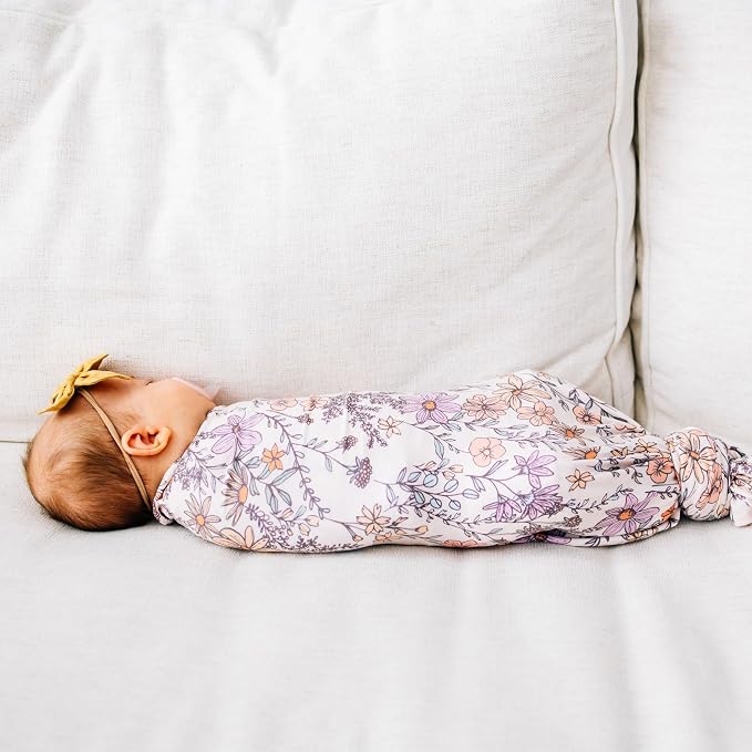 Copper Pearl Swaddle Blankets for Newborns | Soft Stretchy Receiving Blankets - Image 2
