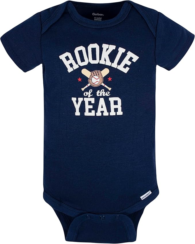 Gerber Baby Boys 8-Pack Short Sleeve Onesies Bodysuits - Image 2
