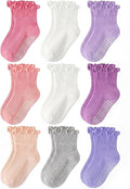 Baby Toddler Essentials Non-Slip Crew Socks by Bearbay