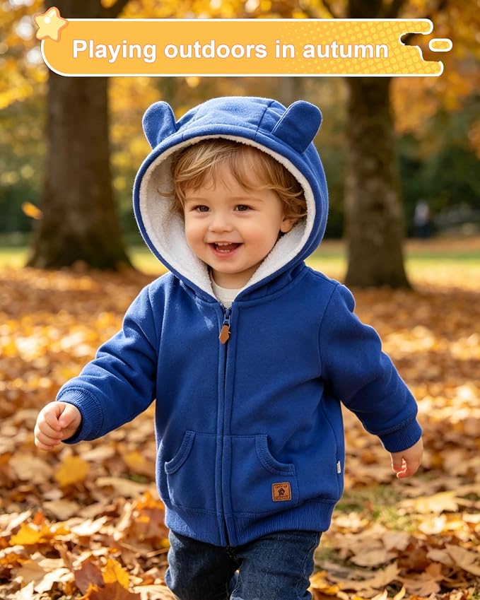 Baby Boy Clothes Jackt Girl Baby Hoodie Coat Outerwear Fall Spring | Baby Boy - Image 2