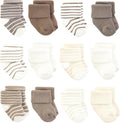 Hudson Baby Basics Unisex Baby Cozy Terry Baby Sock 12-Pack by HudsonBaby