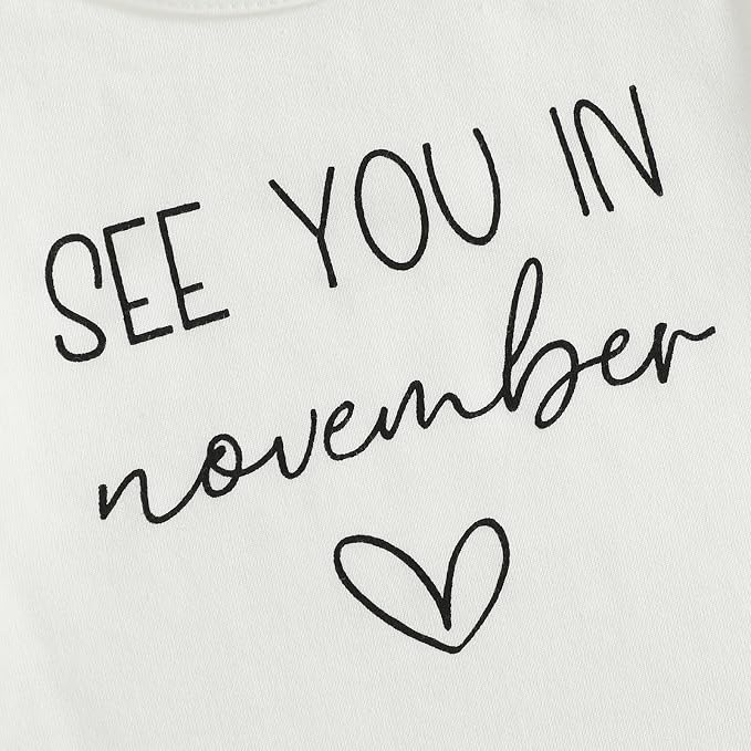 woshilaocai Baby Announcement Bodysuit Pregnancy Reveal - Image 4