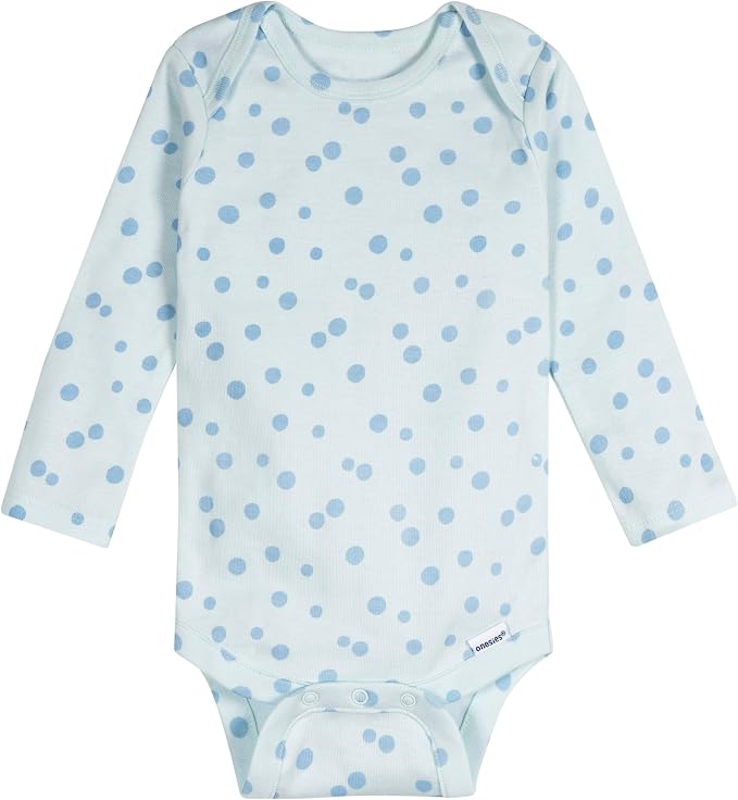 Onesies Brand Baby Boys & Girls 6-Pack Long Sleeve Bodysuits - Image 2