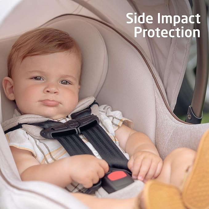 Maxi-Cosi Peri™ 180 Rotating Infant Car Seat, Baby Car Seat Rotating Carseat, Swivel Car Seat, Onyx Wonder