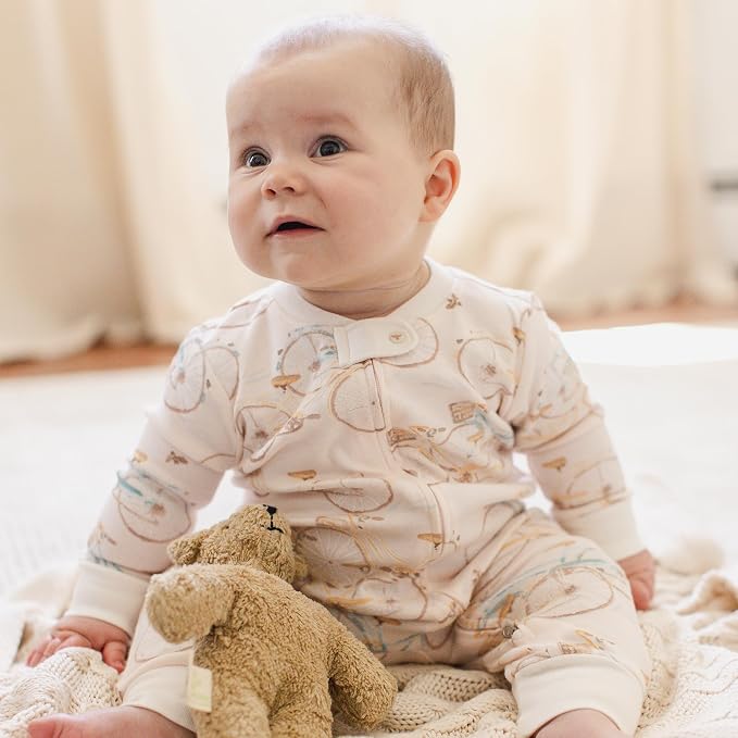 Burt's Bees Baby Unisex Sleep and Play Pajama, Footless One-Piece Zipper PJ | - Image 3