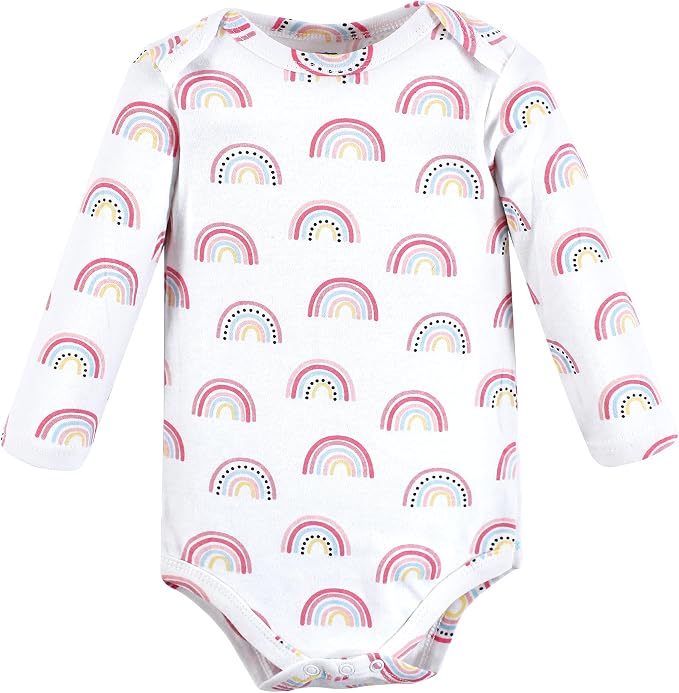 Hudson Baby baby-boys Cotton Long-sleeve Bodysuits 3-pack - Image 5