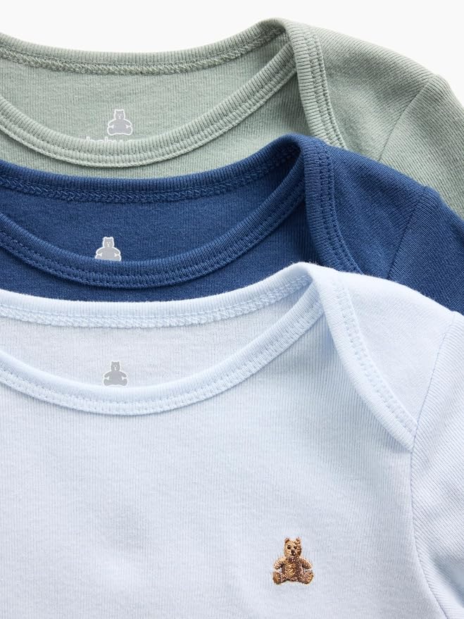 GAP Baby 3-pack Long Sleeve Bodysuit - Image 2