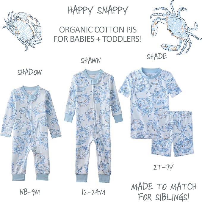 Butterblu Shadow Sleep & Play 100% Cotton Footless Two Way Zip Front PJs - Image 7