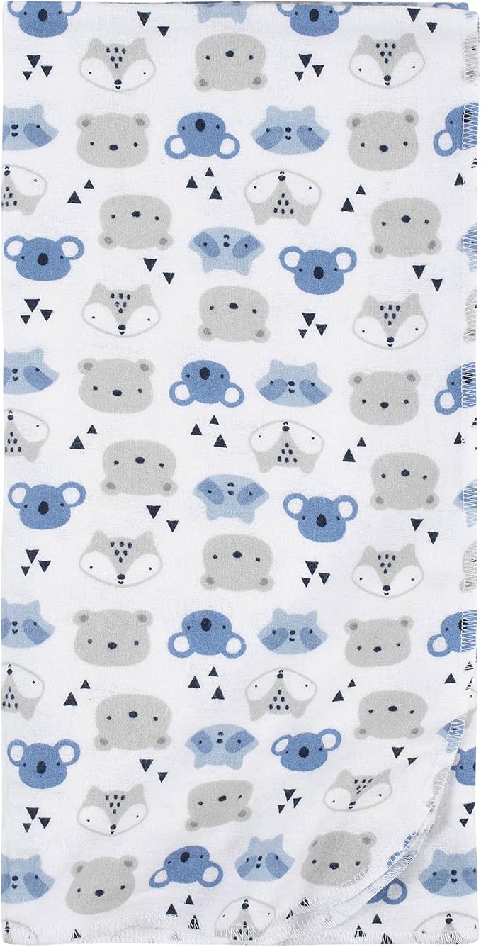 Gerber Boys Newborn Infant Baby Toddler Nursery 100% Cotton Flannel Receiving - Image 2